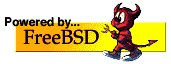 Powered by FreeBSD!